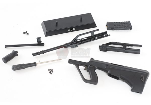 Blackcat Airsoft 1/3 Scale Mini Model Gun AUG - Black | RedWolf