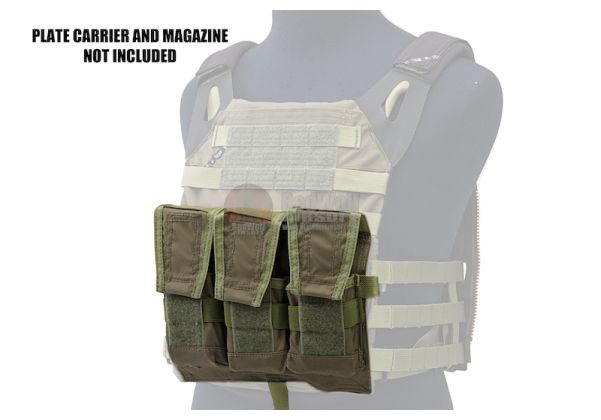 Crye Precision (By ZShot) AVS / JPC 7.62 Magazine Pouch (Ranger