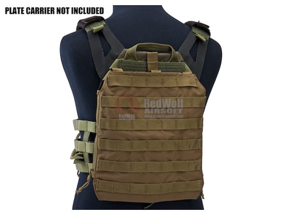 Crye Precision (By ZShot) AVS / JPC Zip-On Molle Back Panel (L