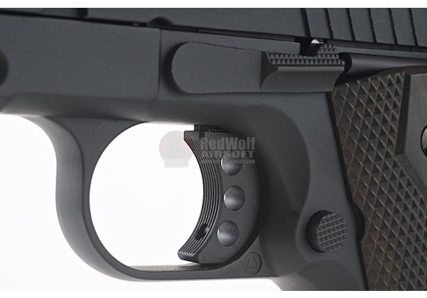 Cybergun Colt 1911 GBB Airsoft Pistol - Black (by WE) | RedWolf