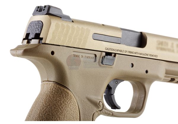 Cybergun M&P9 Full Size GBB Airsoft Pistol (TAN) | RedWolf