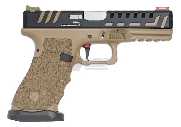 APS Scorpion Desert D-Mod Pistol - Gas Version | RedWolf