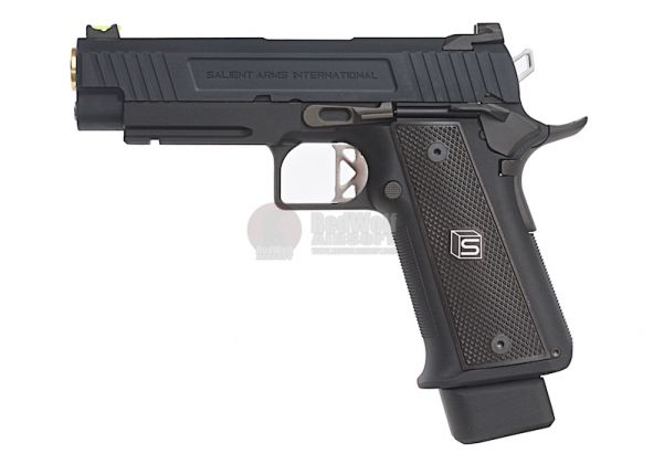 EMG SAI 2011 Hi Capa 4.3 DS GBB Airsoft Pistol - Black (by AW 