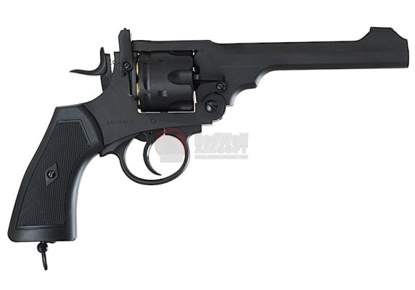 WinGun Webley MK VI Airsoft Revolver CO2 792 (Black Grip WinGun Webley MK VI Airsoft Revolver CO2 792 (Black Grip