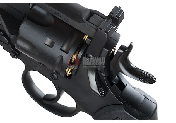 Test: Webley MK VI CO2 version in 4.5 mm - free revolver