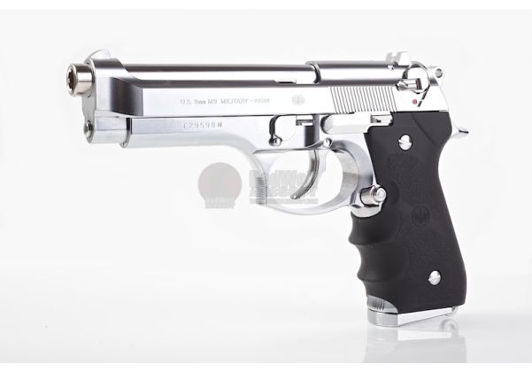 Tokyo Marui M92F Chrome Stainless Finishing Model GBB Airsoft