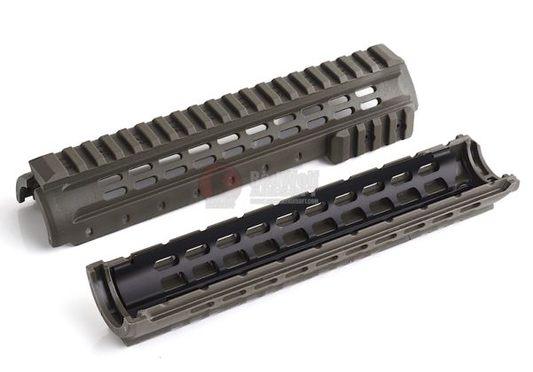 M4/M16　ISC　レールシステム AR15&frasl;M16 Military \u0026 Police 4 Sided Rail - M4 Carbine