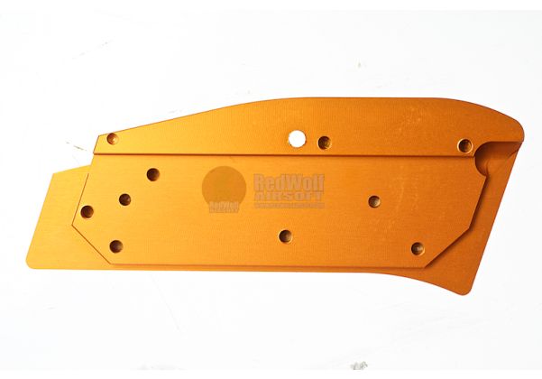 KJ Works CZ Shadow SP-01 Aluminium Hand Grip - Orange | RedWolf