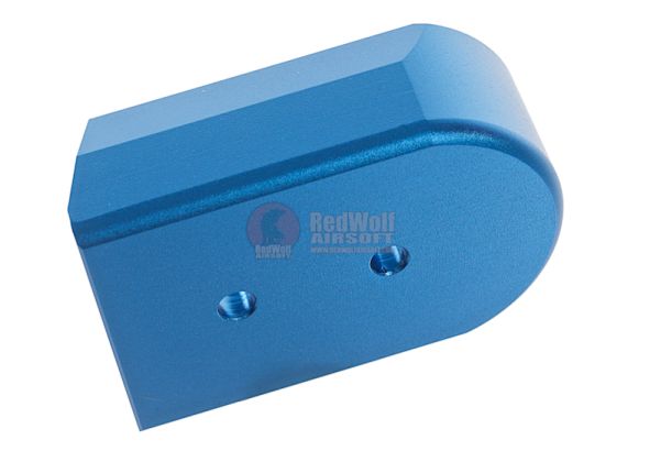 KJ Works Magazine Plate for CZ SP-01 Shadow - Blue | RedWolf
