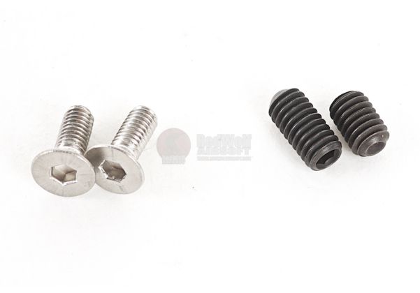 KJ Works Short Aluminium Hand Grip & Magwell Set - Blue | RedWolf