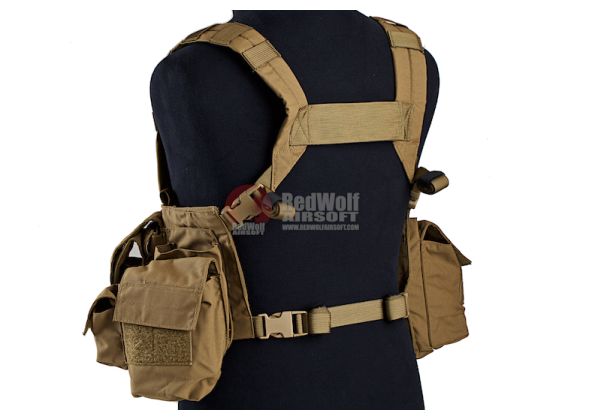 LBX Tactical Lock & Load Chest Rig - Coyote Brown | RedWolf