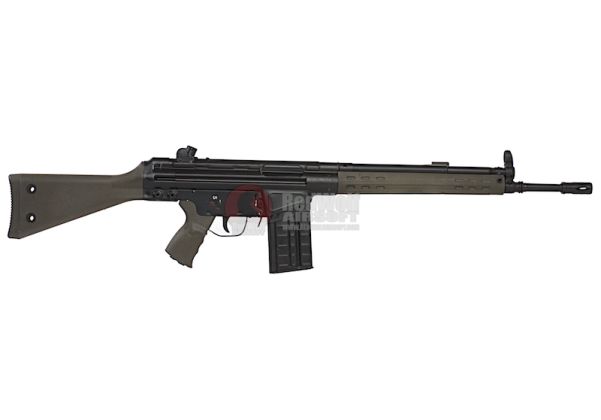LCT G3A3 Airsoft AEG Rifle - OD (LC-3) | RedWolf