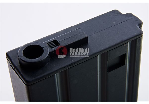 MAG Airsoft Accessoire MAG Boite de 7 Chargeurs Mid-Cap 130BBs M4/M16 Court