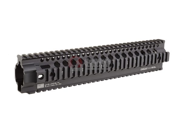 Madbull Daniel Defense Licensed OmegaX Rail 12inch (Black) | RedWolf