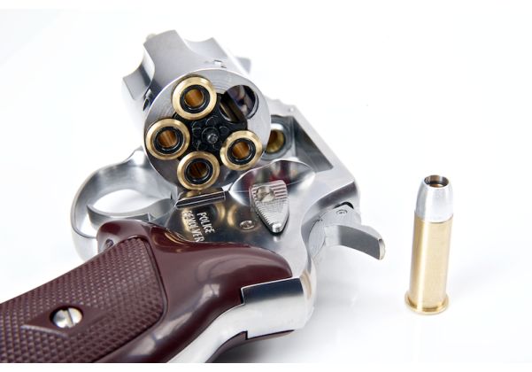 Marushin X Cartridge Police Revolver 3 Inch (Silver / ABS) 6mm 