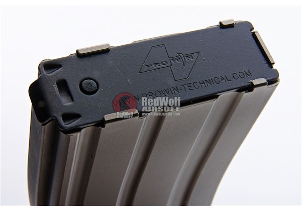 Prowin EVO Tokyo Marui MWS Green Gas Magazine (30 rounds M4