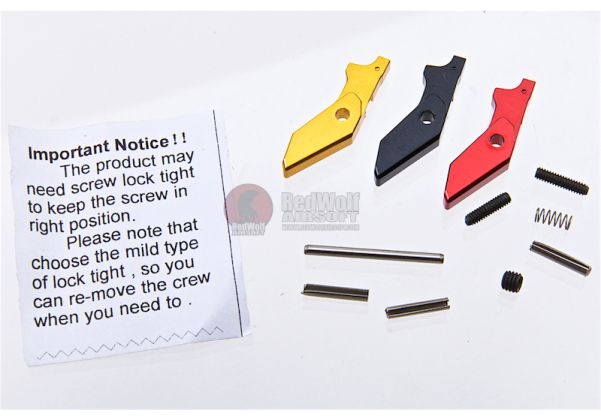 RWA Agency Arms Trigger for Umarex (VFC) Glock 17 / 19 GBB RWA Agency Arms Trigger for Umarex (VFC) Glock 17 / 19 GBB