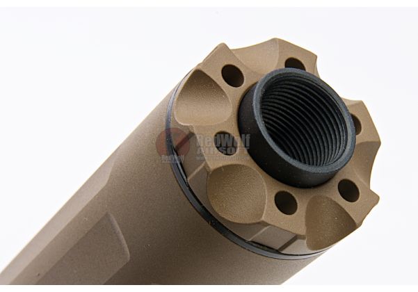 SOULARMS SF R9-Style Mock-Up Silencer (14mm CCW) - TAN | RedWolf
