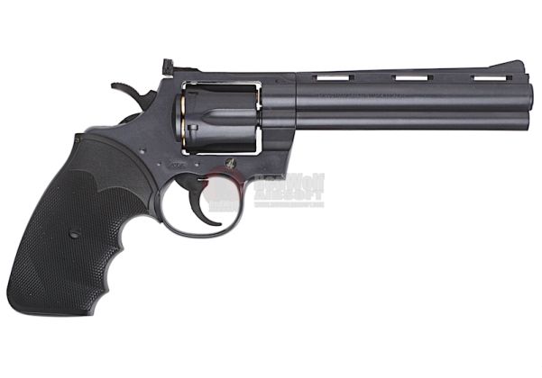 Tokyo Marui Python 357 Spring Airsoft Revolver (6 inch) - Black 