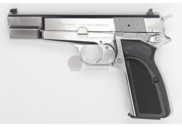 Tanaka Browning Hi-Power MK III Stainless GBB Airsoft Pistol | RedWolf