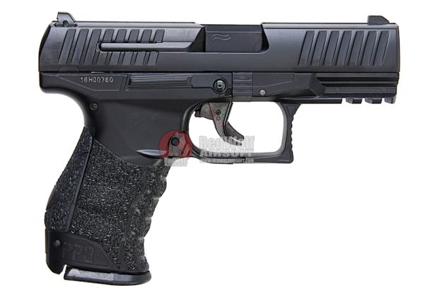 Umarex WALTHER PPQ Metal Slide Spring Pistol - Black