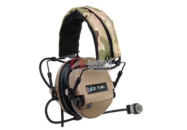 個人装備 Z-Tactical Z Tactical zComtact IV headset (Dark Earth)