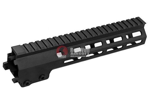 Z-Parts MK16 Rail (Aluminum, 9.3 inch with Barrel Nut) for Systema PTW AEG  Airsoft - Black | RedWolf