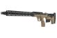 SILVERBACK SRS A2 / M2 AIRSOFT SNIPER RIFLE (22 INCH BARREL) LICENSED BY DESERT TECH - FDE (LEFT HAND)