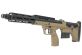 SILVERBACK SRS A2 / M2 AIRSOFT SNIPER RIFLE (COVERT, 16 INCH BARREL) LICENSED BY DESERT TECH - FDE