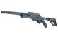 SILVERBACK TAC 41 L AIRSOFT BOLT ACTION RIFLE, LITE CHASSIS & BUFFER STOCK (BLACK)