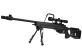 SNOW WOLF SV-98 AIRSOFT SNIPER RIFLE WITH BIPOD & SCOPE - BLACK (SW025A)(SPRING POWER)