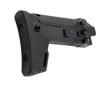 5KU CYMA MP5 AEG ACR Style Adjustable Folding Stock - Black 1