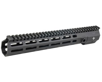 Angry Gun TR Style M-Lok Handguard Rail for AEG / GBB / PTW Airsoft M4 Series - (13 inch, Black)