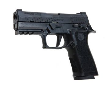 SIG SAUER P320 XCARRY Green Gas Airsoft Pistol - Black (by SIG AIR & VFC) - 6mm