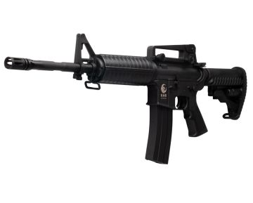 APS M4A1 AEG Airsoft Rifle (Using Edge II Gearbox w/Micro FET) - Black (4.5mmbbs) 1