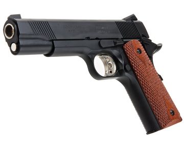 ARMY ARMAMENT R30 GOVERNMENT STYLE M1911A1 COMPETITION GREEN GAS AIRSOFT PISTOL - BLACK