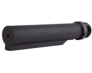 BJ TAC M4 GBBR Buffer Tube (6 Position) - Compatible with Tokyo Marui MWS / VFC / GHK M4 - Black 1