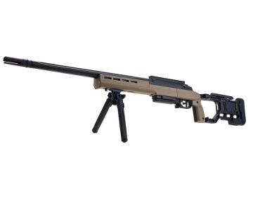 BONEYARD EMG Helios EV03 Tactical Bolt Action Airsoft Sniper Rifle - DE (by ARES)