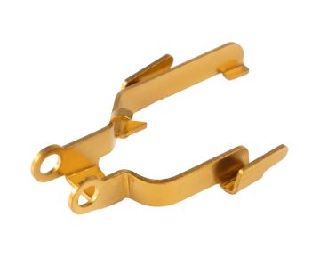 COWCOW Technology Action Army AAP01 GBB Airsoft Stainless Steel Slide Lock - Gold 1
