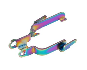 COWCOW Technology Action Army AAP01 GBB Airsoft Stainless Steel Slide Lock - Rainbow 1