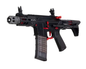 EMG Strike Industries AR Strike Oppressor Short Barrel GBB M4 Rifle (CYMA CGS System) - 4 inch BK / RD 1