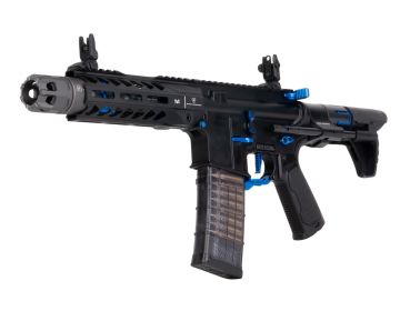 EMG Strike Industries AR Strike Oppressor PDW GBB Airsoft M4 Rifle (CYMA CGS System) - 7 inch BK / BL 1