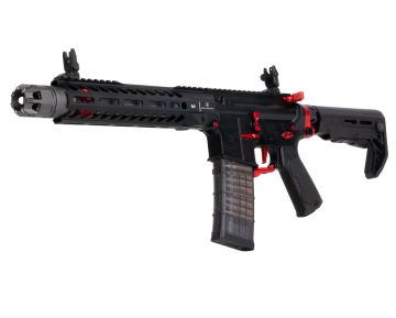 EMG Strike Industries AR Strike Oppressor SBR GBB Airsoft M4 Rifle (CYMA CGS System) - 10 inch BK / RD 1