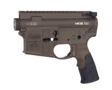 CYMA CGS Tokyo Marui MWS GBBR Receiver Set (Daniel Defense MK18 RIII) - Brown 1