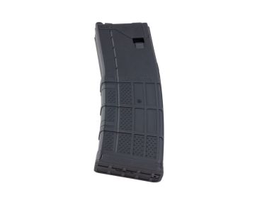 EMG Lancer Systems L5AWM V2 35rds Gas Mag for Marui MWS GBBR by Angry Gun (5.56 Type, Opqaue Black)