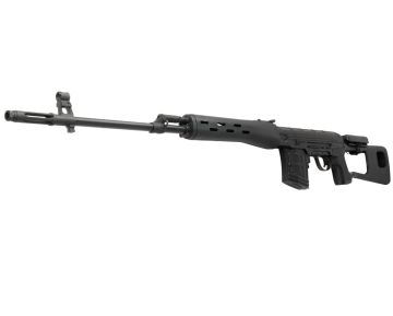 King Arms SVD Dragunov Airsoft AEG Sniper Rifle Ultra Grade - Black