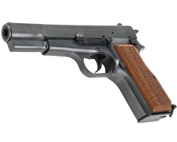 Marushin Browning Hi-Power Commercial Model Gun - Excellent Heavy Weight with Wood Grip