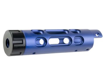Narcos Airsoft Action Army AAP01 GBB Airsoft Front Barrel Kit (Type 2) (CNC Aluminum 6061) - Blue 1
