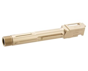 Pro Arms Umarex / VFC Glock 17 Gen 5 GBB Airsoft KILLER Threaded Outer Barrel (14mm CCW, CNC Aluminum)-Titanium Gold 0