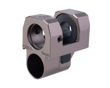 RGW SIG Sauer P320 GBB KI Velocity PRO Compensator - Grey (14mm CCW, Aluminum) 1